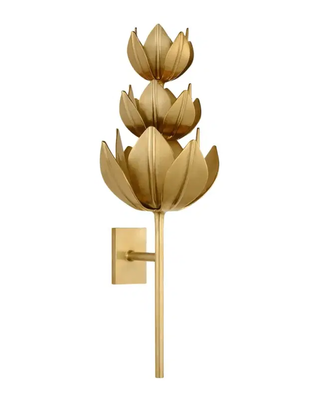 Visual Comfort Signature Alberto Extra-Large Three-Tier Sconce by Julie Neill