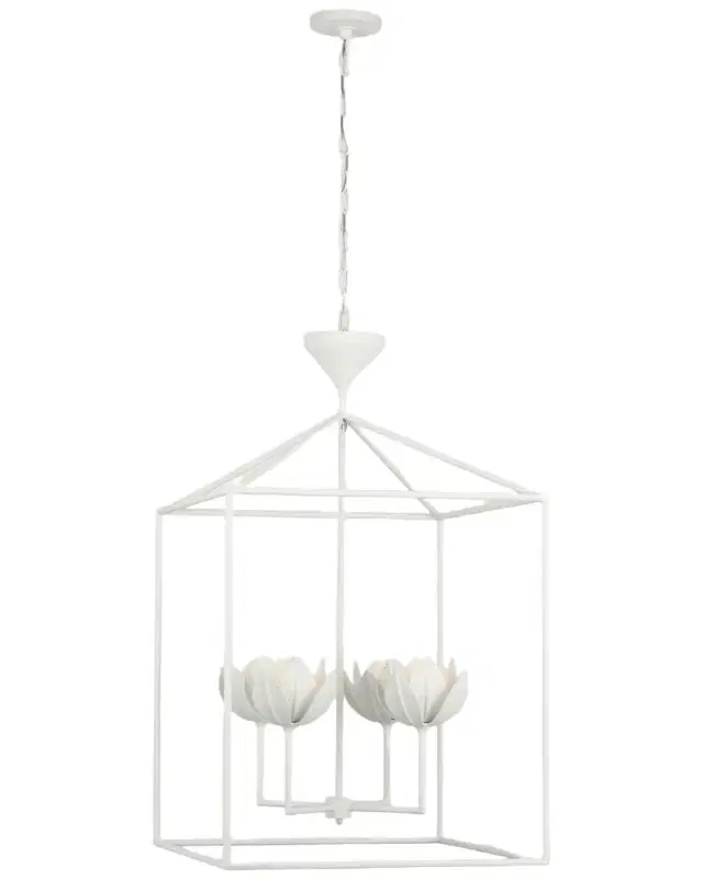 Visual Comfort Signature Alberto 24" Open Cage Lantern by Julie Neill