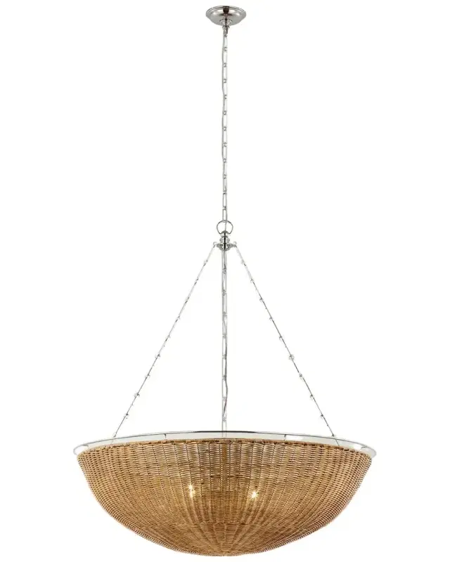 Visual Comfort Signature Clovis 38" 4-Light Chandelier by Chapman & Myers