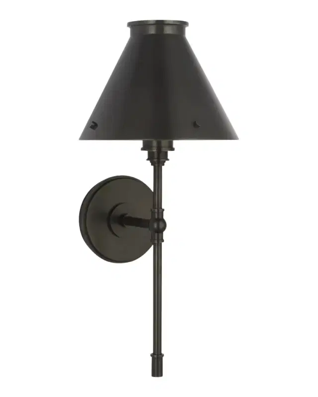 Visual Comfort Signature Parkington Tail Sconce by Chapman & Myers