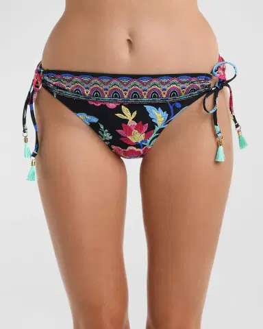 La Blanca Midnight Magic Bikini Bottoms | Thumbnail 2