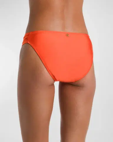 Sunshine 79 Gypset Shirred-Side Bikini Bottoms | Thumbnail 4