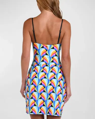 Sunshine 79 Hang Loose Faux Wrap Mini Skirt Coverup | Thumbnail 4 Sunshine 79 Hang Loose Faux Wrap Mini Skirt Coverup | Thumbnail 4