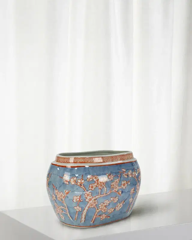 Winward Home Plum Blossom Planter