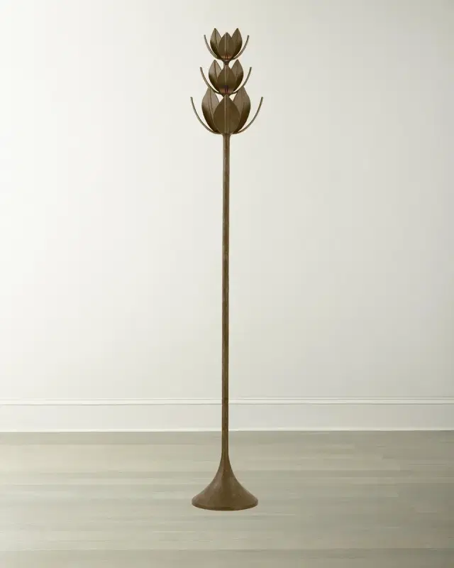 Visual Comfort Signature Alberto 70" Floor Torchiere by Julie Neill