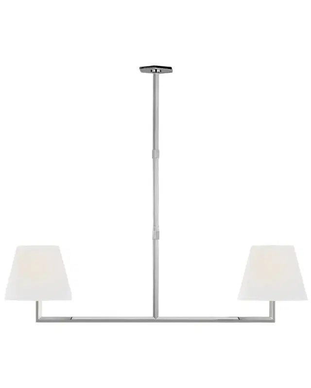 Visual Comfort Signature Olivier 65" Linear Chandelier by Paloma Contreras