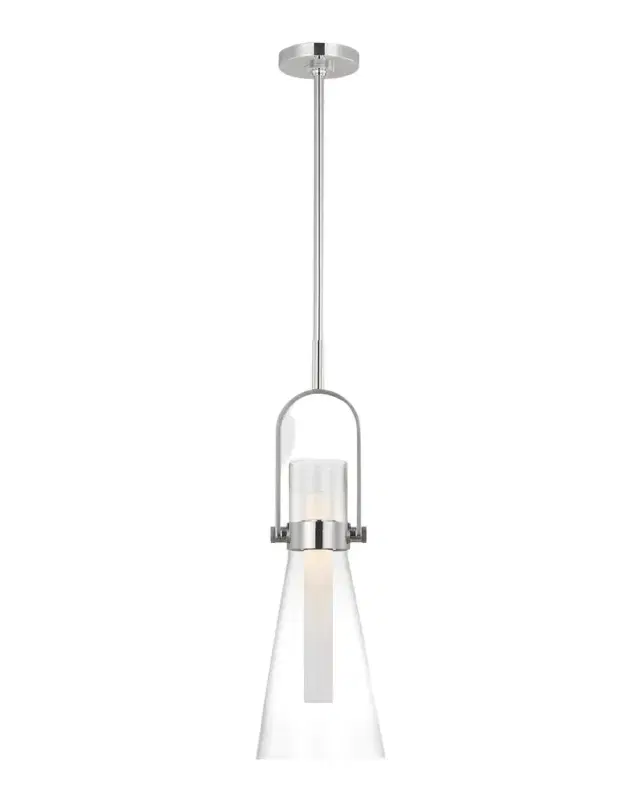Visual Comfort Signature Larkin 9" Conical Pendant by Ian K Fowler