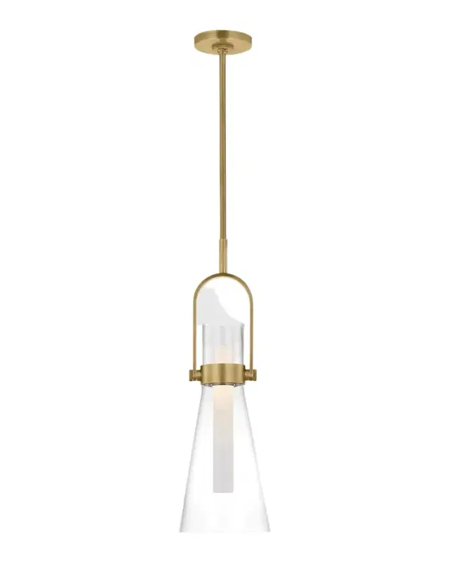 Visual Comfort Signature Larkin 9" Conical Pendant by Ian K Fowler