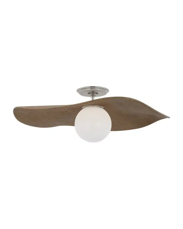 Visual Comfort Signature Mahalo Semi-Flush Mount by Windsor Smith