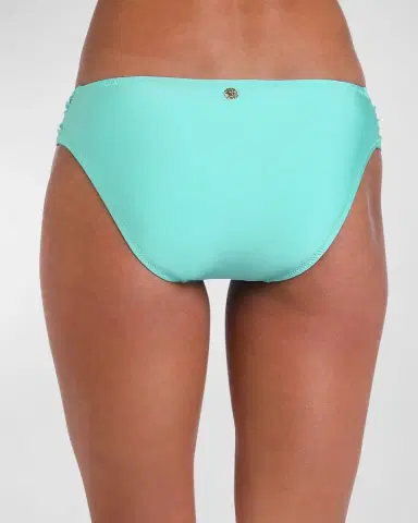 Sunshine 79 Gypset Shirred-Side Bikini Bottoms | Thumbnail 5