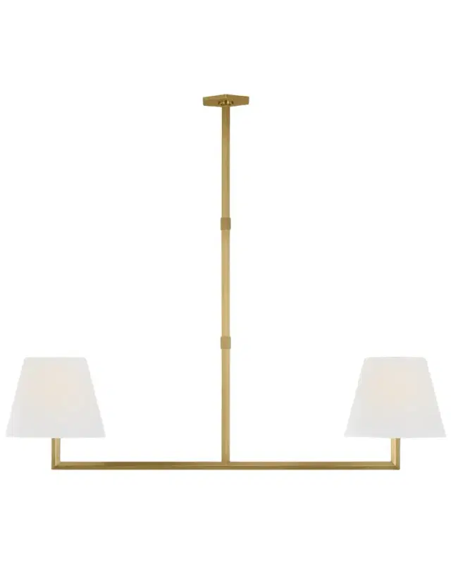 Visual Comfort Signature Olivier 65" Linear Chandelier by Paloma Contreras