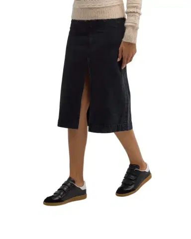 Isabel Marant Beth Perforated Leather Grip-Strap Sneakers | Thumbnail 1