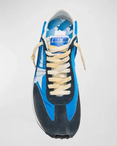 Golden Goose Men's Marathon Nylon and Suede Low-Top Sneakers | Thumbnail 5 Golden Goose Men's Marathon Nylon and Suede Low-Top Sneakers | Thumbnail 5
