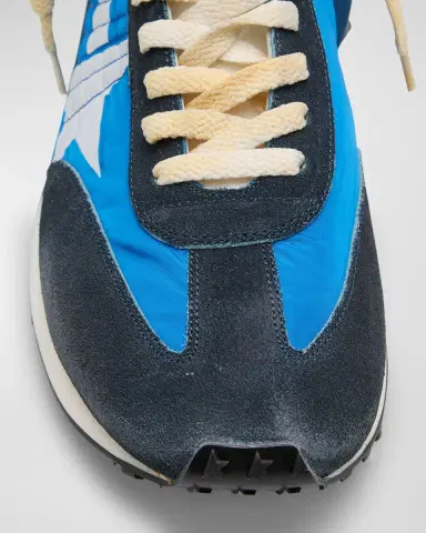 Golden Goose Men's Marathon Nylon and Suede Low-Top Sneakers | Thumbnail 6 Golden Goose Men's Marathon Nylon and Suede Low-Top Sneakers | Thumbnail 6