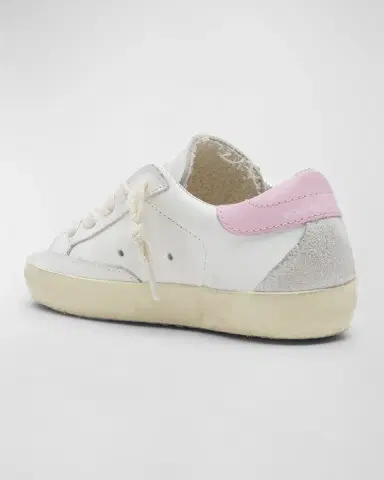 Golden Goose Superstar Mixed Leather Low-Top Sneakers | Thumbnail 3