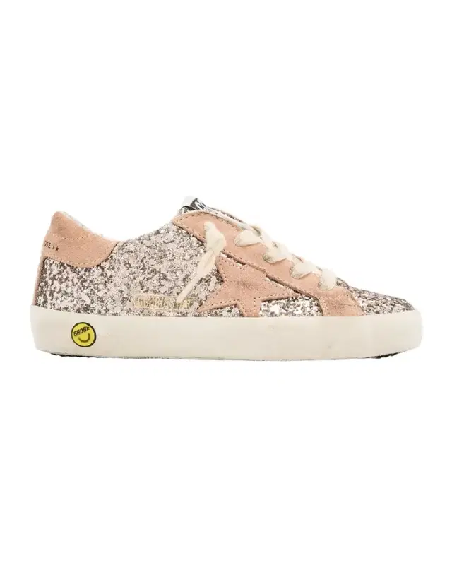Superstar Mixed Leather Low-Top Sneakers