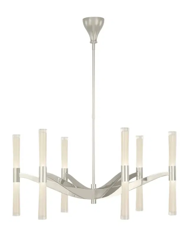 Visual Comfort Signature Brenta 56.5" 8-Light Extra Large Chandelier by AERIN