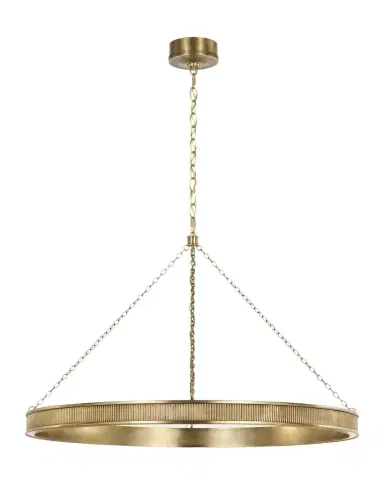 Visual Comfort Signature Menil 40" Ring Chandelier by Marie Flanigan | Thumbnail 1 Visual Comfort Signature Menil 40" Ring Chandelier by Marie Flanigan | Thumbnail 1