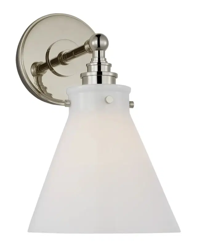 Visual Comfort Signature Parkington Small Single Wall Light by Fisher Weisman