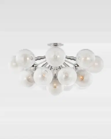 Visual Comfort Signature Cristol 43" 17-Light Flush Mount by AERIN | Thumbnail 2 Visual Comfort Signature Cristol 43" 17-Light Flush Mount by AERIN | Thumbnail 2