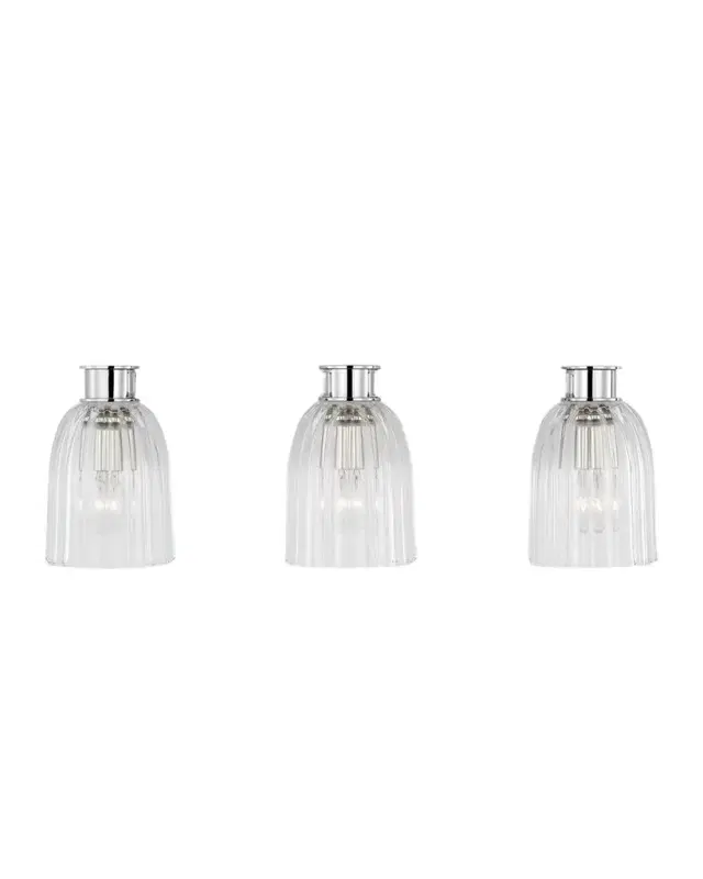 Visual Comfort Signature Asalea Triple Vanity Light by AERIN