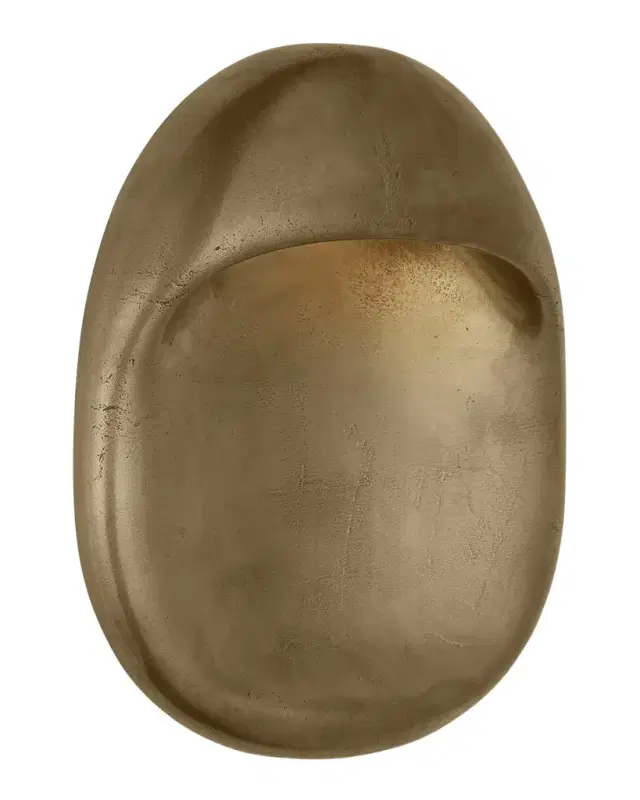 Visual Comfort Signature Esculpa 14" Rounded Wall Light by Kelly Wearstler