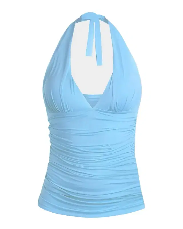 Island Goddess Halter Tankini Swim Top