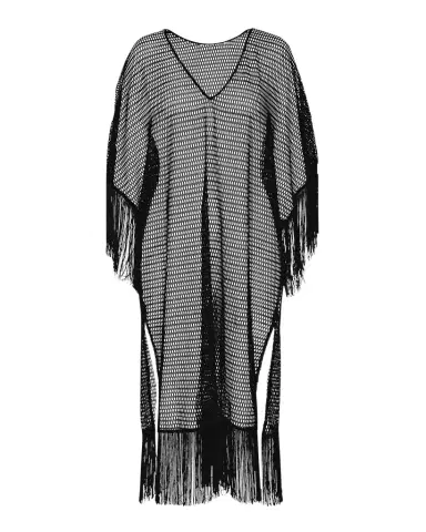 La Blanca Open-Knit Crochet Caftan Coverup | Thumbnail 1 La Blanca Open-Knit Crochet Caftan Coverup | Thumbnail 1