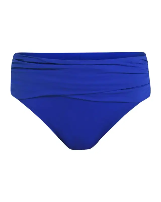 La Blanca Island Goddess Mid-Waist Bikini Bottoms