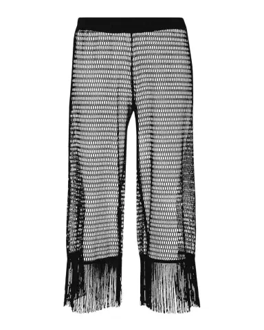 La Blanca Open-Knit Crochet Cropped Pants | Thumbnail 1