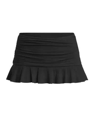 La Blanca Plus Size Island Goddess Ruffle Swim Skirt | Thumbnail 1