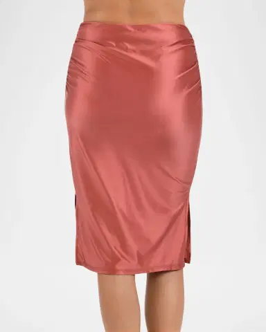 La Blanca Shirred Skirt with Side Slits | Thumbnail 3 La Blanca Shirred Skirt with Side Slits | Thumbnail 3