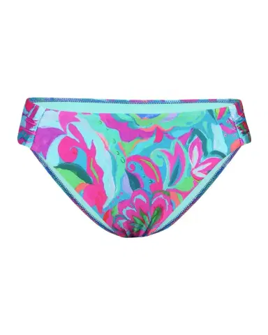 Sunshine 79 Swirltopia Shirred-Side Hipster Bikini Bottoms | Thumbnail 1 Sunshine 79 Swirltopia Shirred-Side Hipster Bikini Bottoms | Thumbnail 1