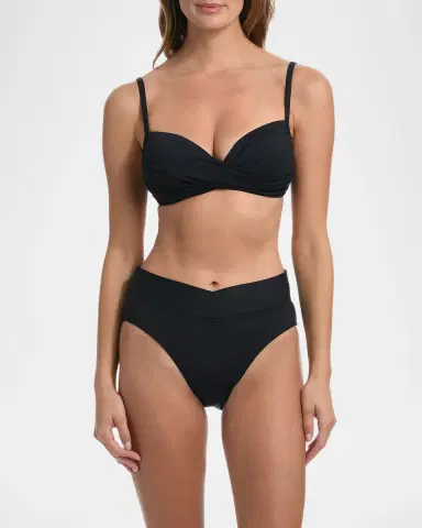 La Blanca Island Goddess Over-The-Shoulder Bikini Top | Thumbnail 2 La Blanca Island Goddess Over-The-Shoulder Bikini Top | Thumbnail 2