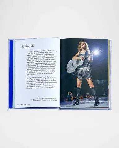 Graphic Image "Icons of Style: Taylor Swift" Leather-Bound Book by Glenys Johnson | Thumbnail 2 Graphic Image "Icons of Style: Taylor Swift" Leather-Bound Book by Glenys Johnson | Thumbnail 2