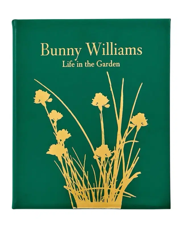 Graphic Image "Bunny Williams: Life In The Garden" Leather-Bound Book by Bunny Williams