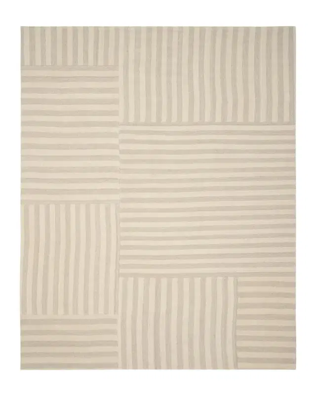 Ralph Lauren Home Celeste Stripe Patch Hand-Woven Rug