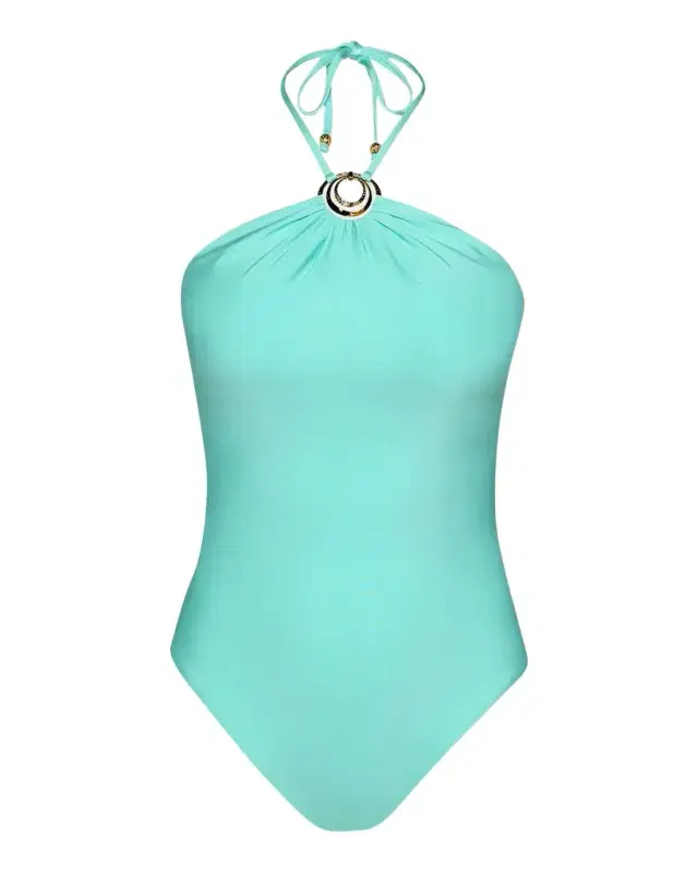 Sunshine 79 Gypset Halter One-Piece Swimsuit
