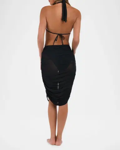 Sunshine 79 Maximal Mesh Convertible Midi Skirt | Thumbnail 3