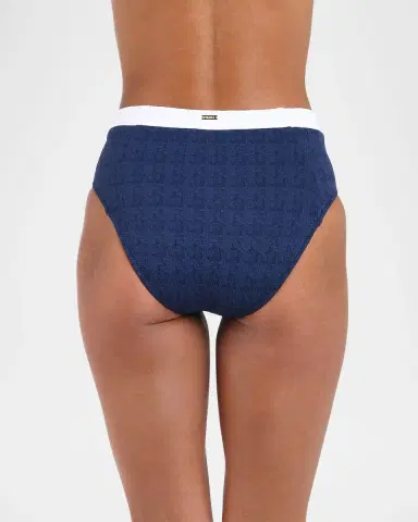 L'Agence Vanessa Colorblock Chic High-Waist Bikini Bottoms | Thumbnail 3 L'Agence Vanessa Colorblock Chic High-Waist Bikini Bottoms | Thumbnail 3