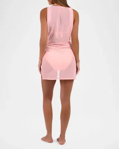 Sunshine 79 Maximal Mesh Mini Dress | Thumbnail 3