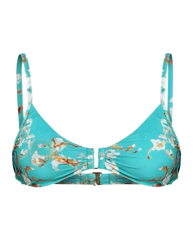 L 'Agence Yazmin Cherry Bikini Top