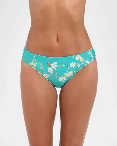 L'AGENCE Nicole Cherry Classic Bikini Bottoms | Thumbnail 2