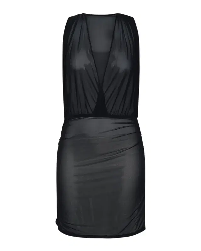 Sunshine 79 Maximal Mesh Mini Dress