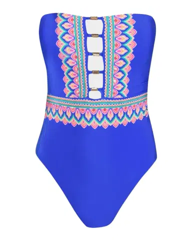 Sunshine 79 Jewel Bandeau One-Piece Swimsuit | Thumbnail 1
