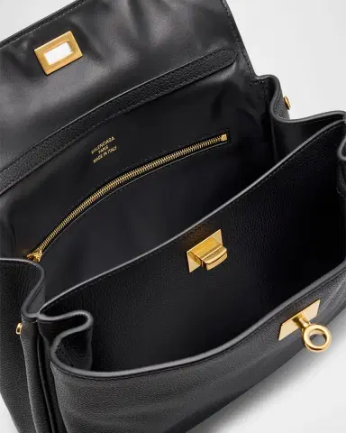 Balenciaga Rodeo Small Grained Leather Top-Handle Bag | Thumbnail 3