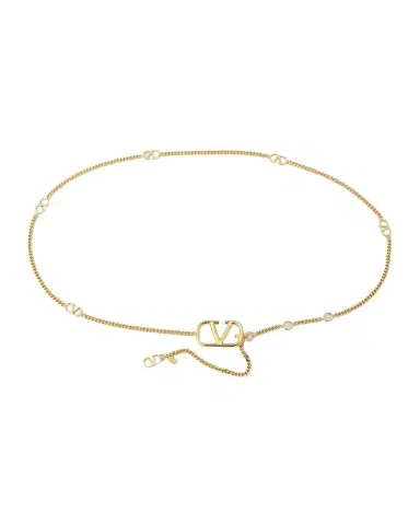 Valentino Garavani VLogo Signature Chain Belt | Thumbnail 1