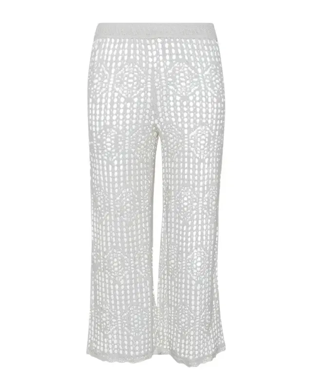 Waverly Crochet Cropped Pants