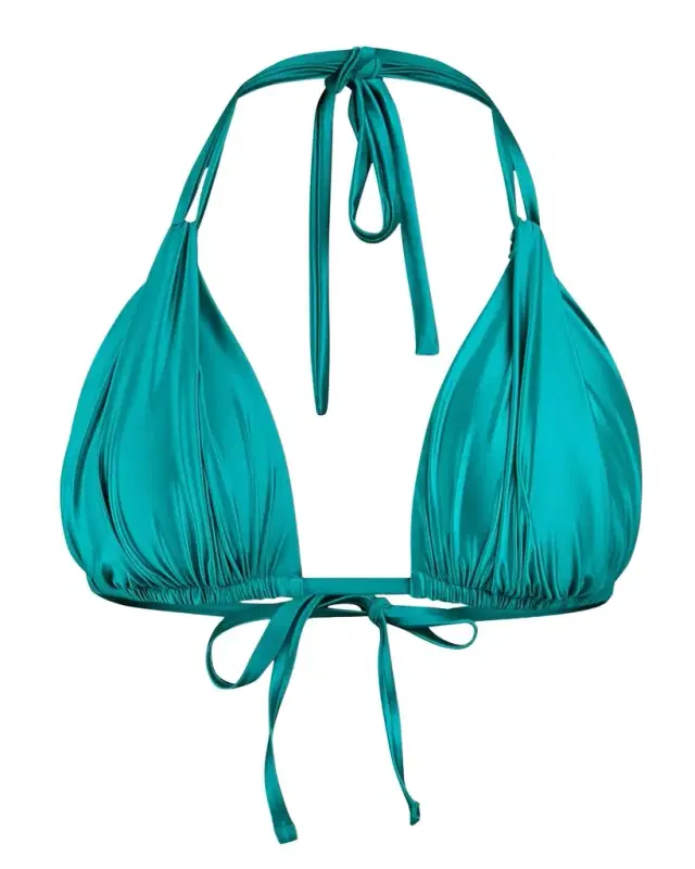 La Blanca Earth Goddess Halter Bikini Top