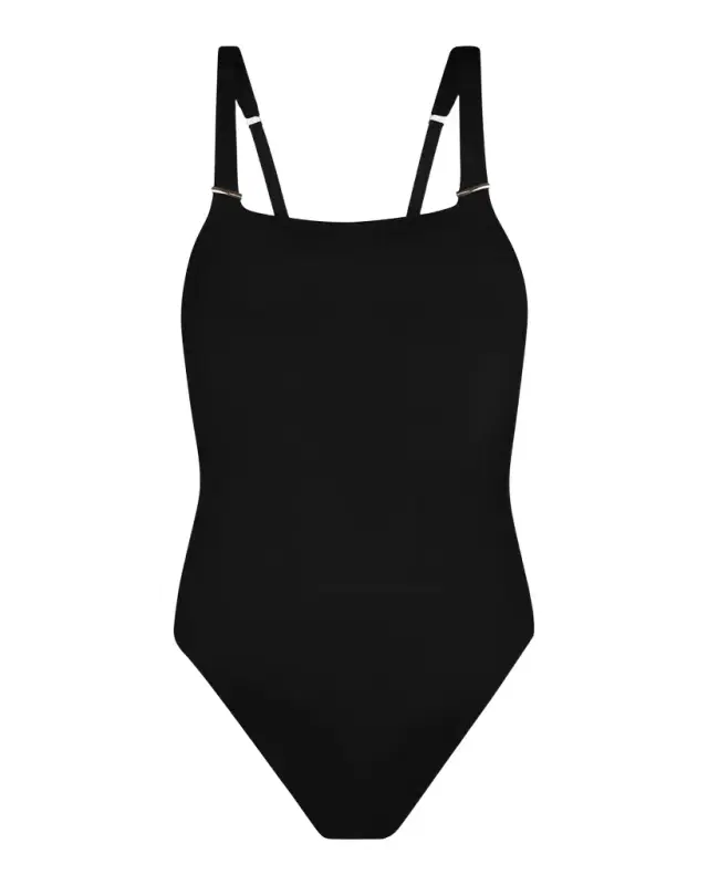 La Blanca Plus Size LB Luxe Square-Neck One-Piece Swimsuit